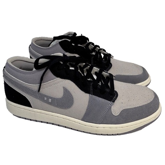 Jordan Other - Nike Air Jordan Mens Size 12 1 SE Craft Low‎ Inside Out Cement Grey DZ4135-002